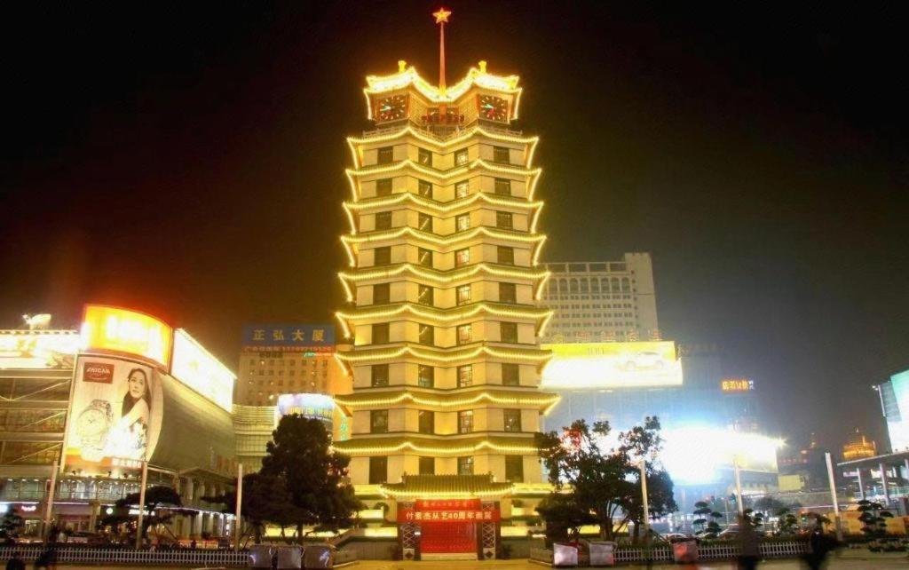 Jinjiang Inn Zhengzhou Railway Station Erqi Square Metro Station Kültér fotó